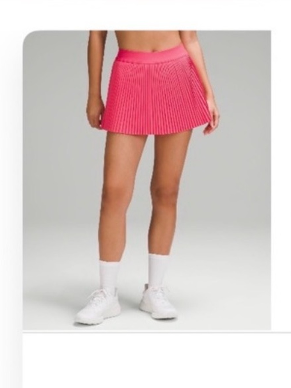 Lululemon Athletica Vibrant Pink Mini Skirt